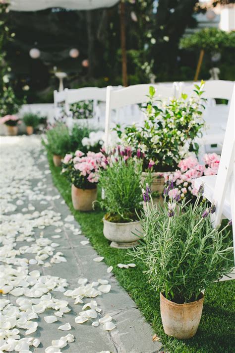 7 Creative Ways To Use Potted Plants In Your Wedding Decor Ceremony