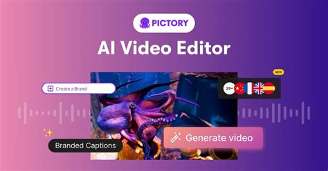 Ai Video Editor Creating Videos With Pictory Ai