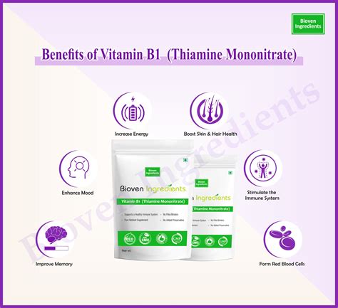 Buy Pure Vitamin B1 Thiamine Mononitrate At Best Price Online Ingredients
