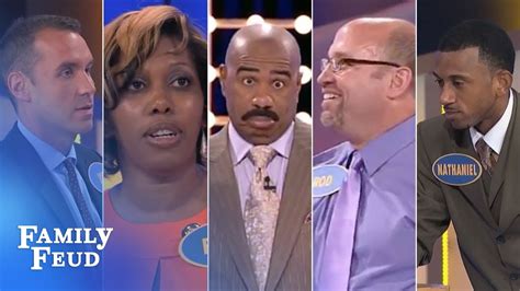 Greatest Moments In Family Feud History Part 7 The Top 5 Craziest