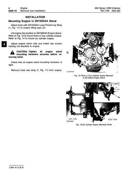 John Deere 6 359T 6 414D And 6 414T Service Repair Manual Pdf
