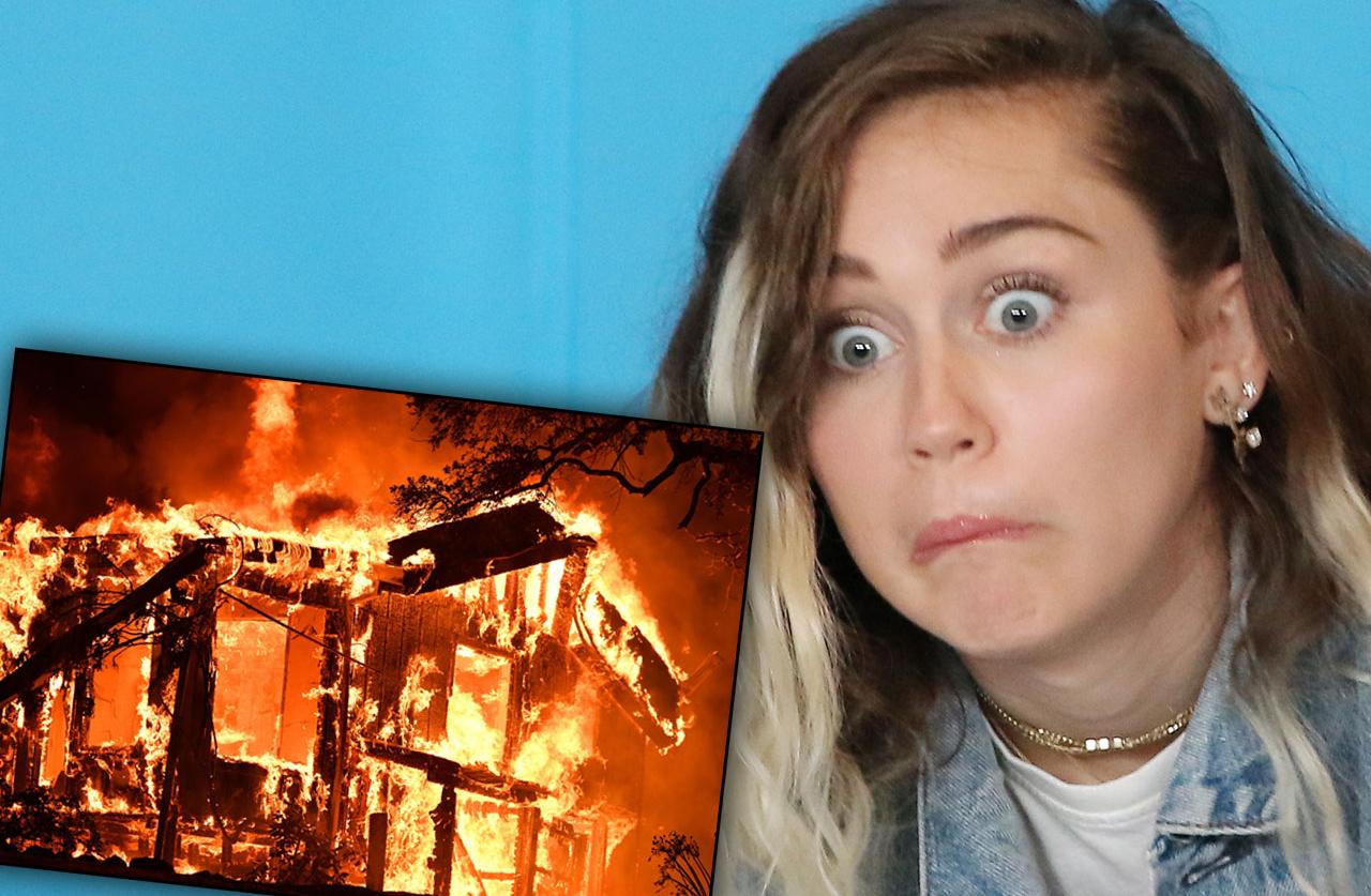 Miley Cyrus Home Singer S House Destroyed In California Fires Shock