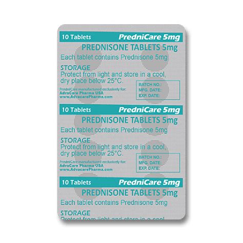 Prednisone Tablets Manufacturer Advacare Pharma